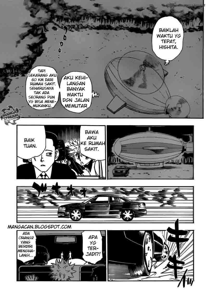 Hunter x Hunter Chapter 329 - halaman 17