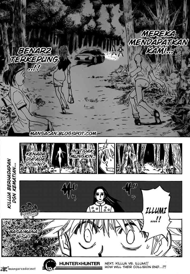 Hunter x Hunter Chapter 329 - halaman 19