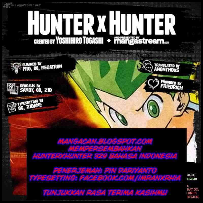 Hunter x Hunter Chapter 329 - halaman 20