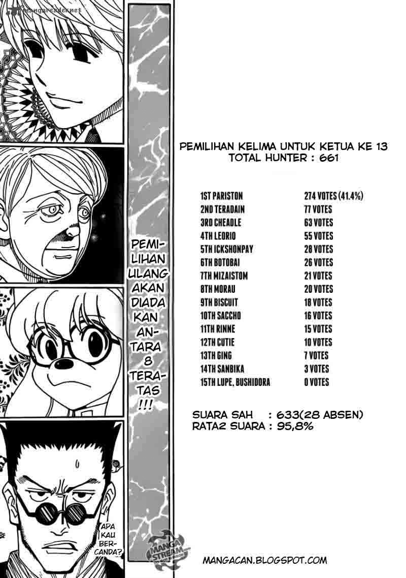 Hunter x Hunter Chapter 329 - halaman 3