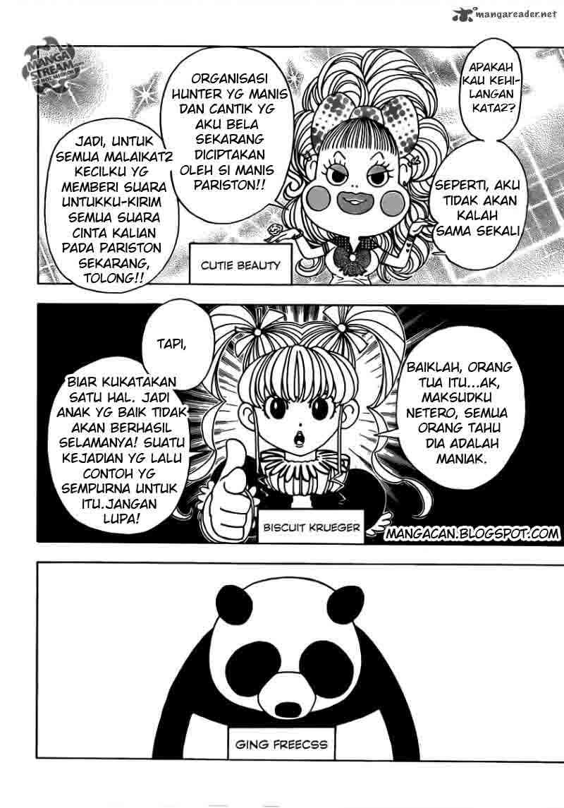 Hunter x Hunter Chapter 329 - halaman 4