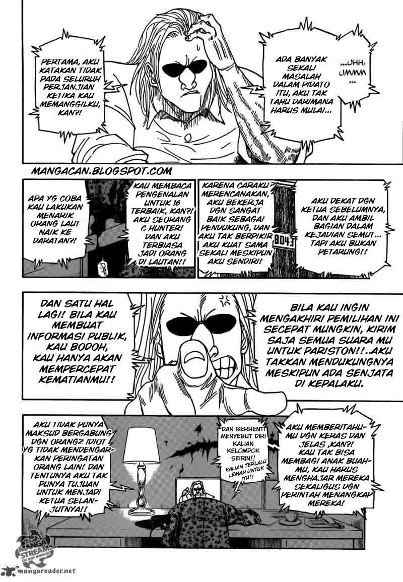 Hunter x Hunter Chapter 330 - halaman 17