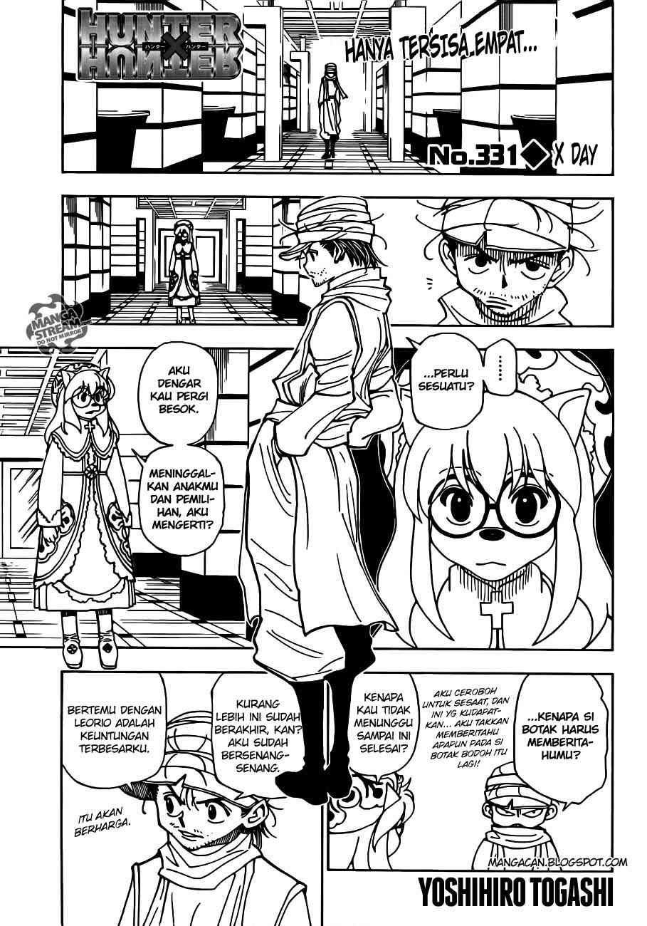 Hunter x Hunter Chapter 331 - halaman 1