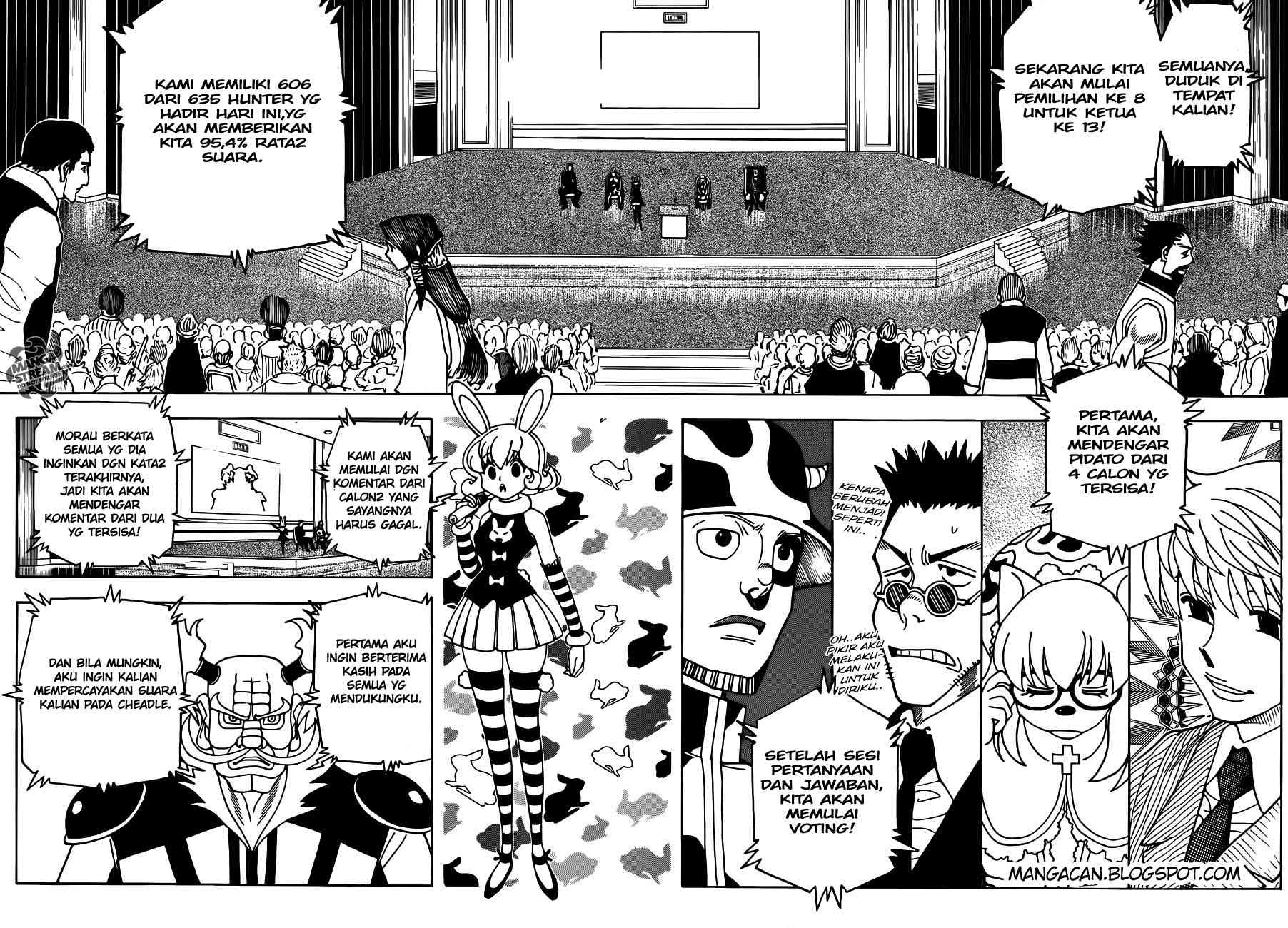 Hunter x Hunter Chapter 331 - halaman 11