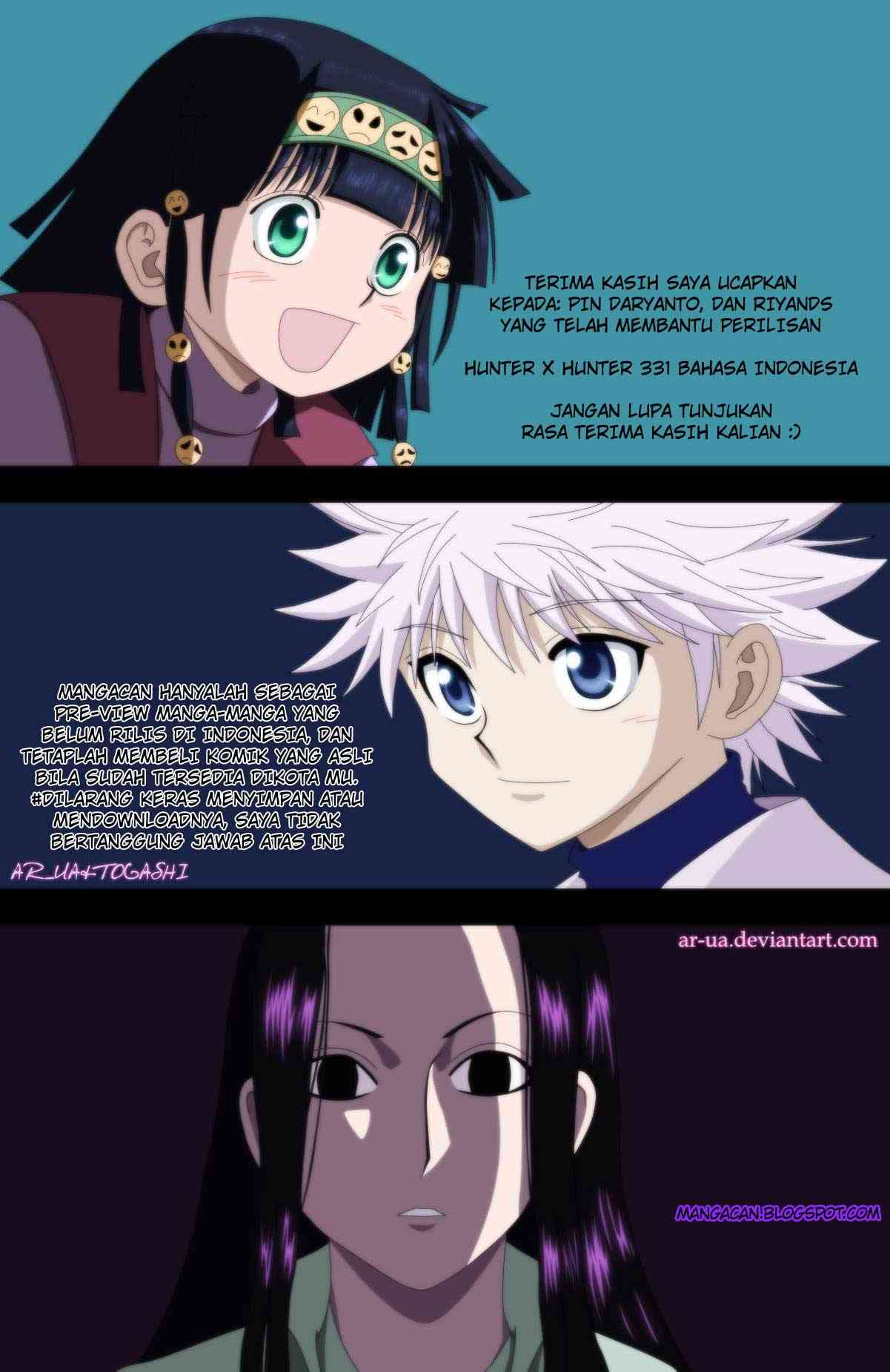 Hunter x Hunter Chapter 331 - halaman 18