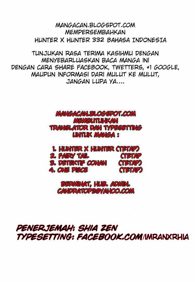 Hunter x Hunter Chapter 332 - halaman 1