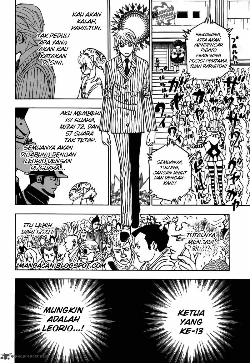 Hunter x Hunter Chapter 332 - halaman 17