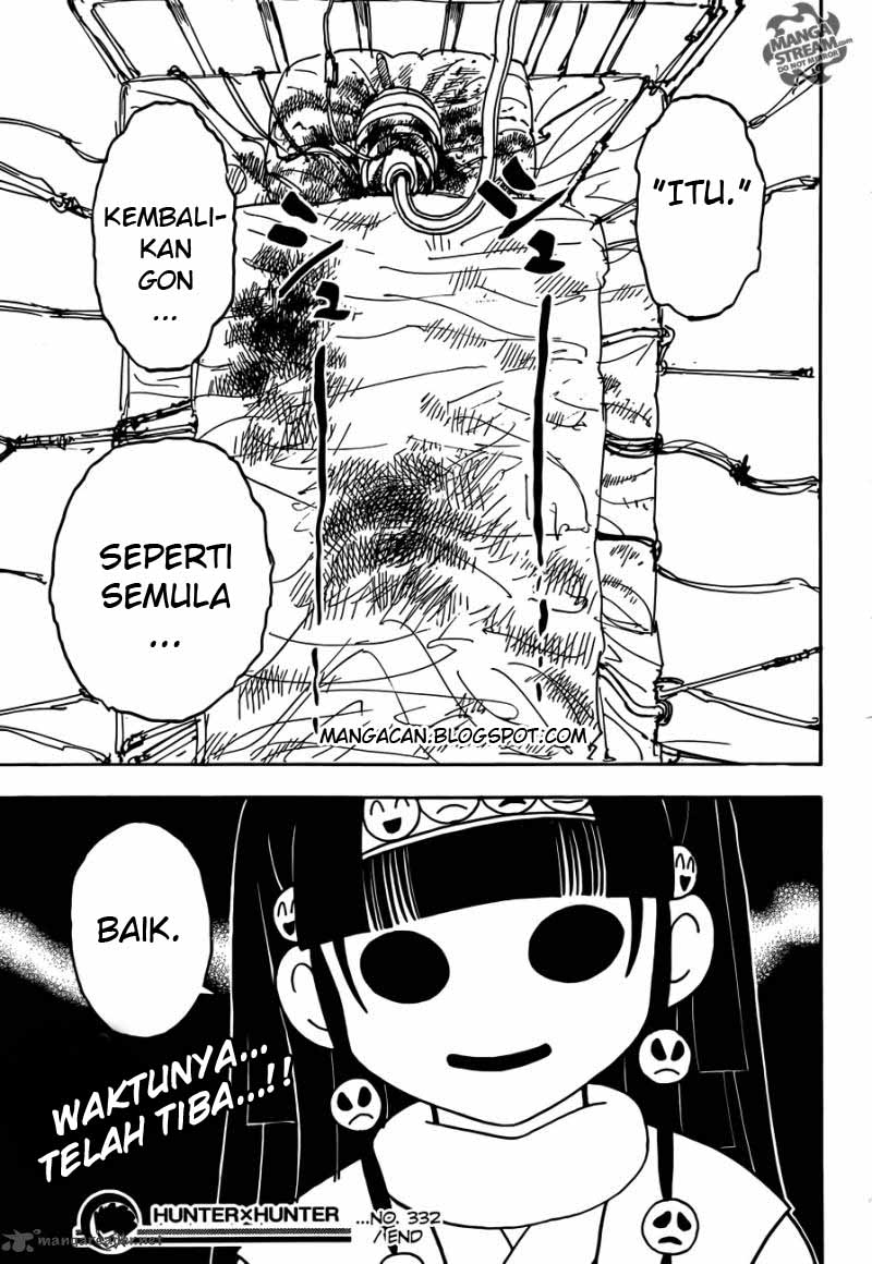 Hunter x Hunter Chapter 332 - halaman 18