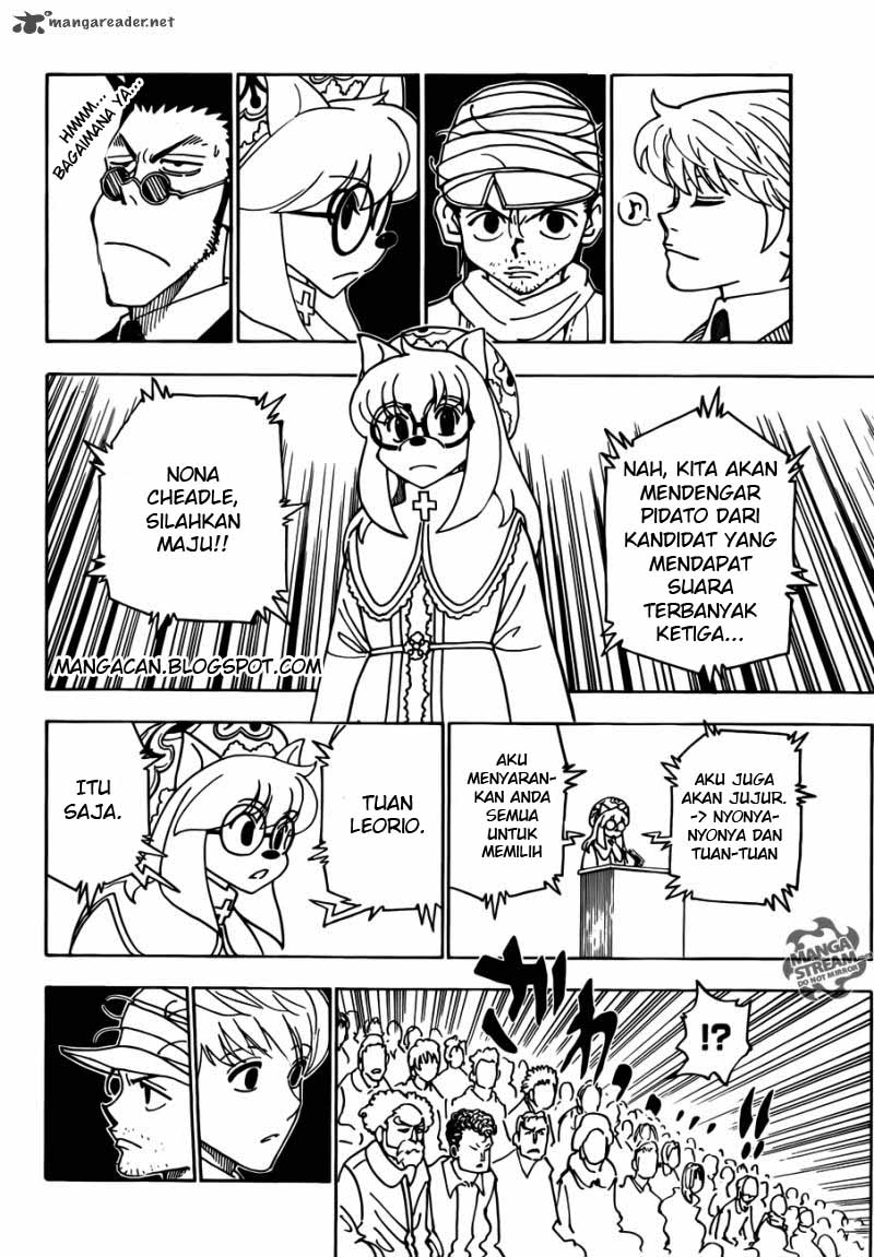 Hunter x Hunter Chapter 332 - halaman 3