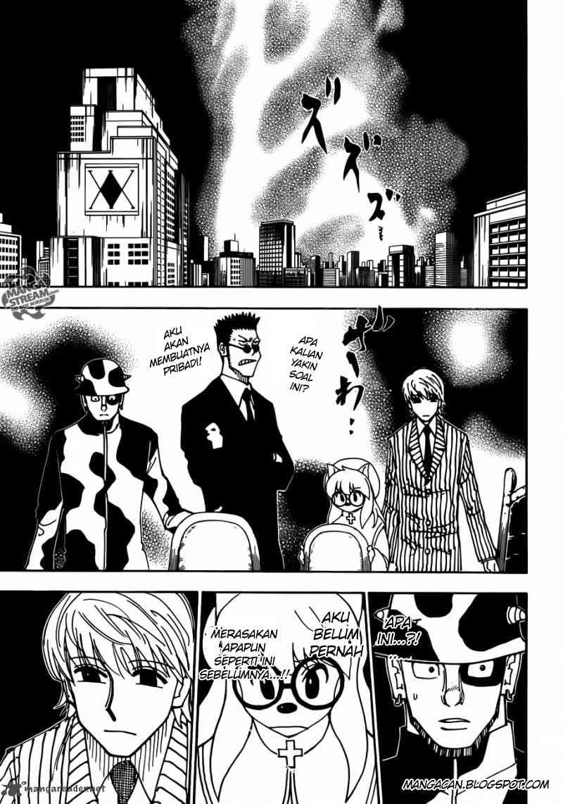 Hunter x Hunter Chapter 333 - halaman 17