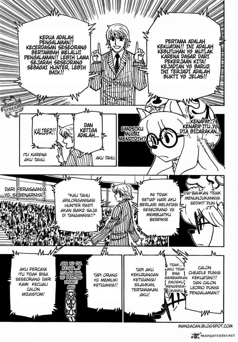 Hunter x Hunter Chapter 333 - halaman 4