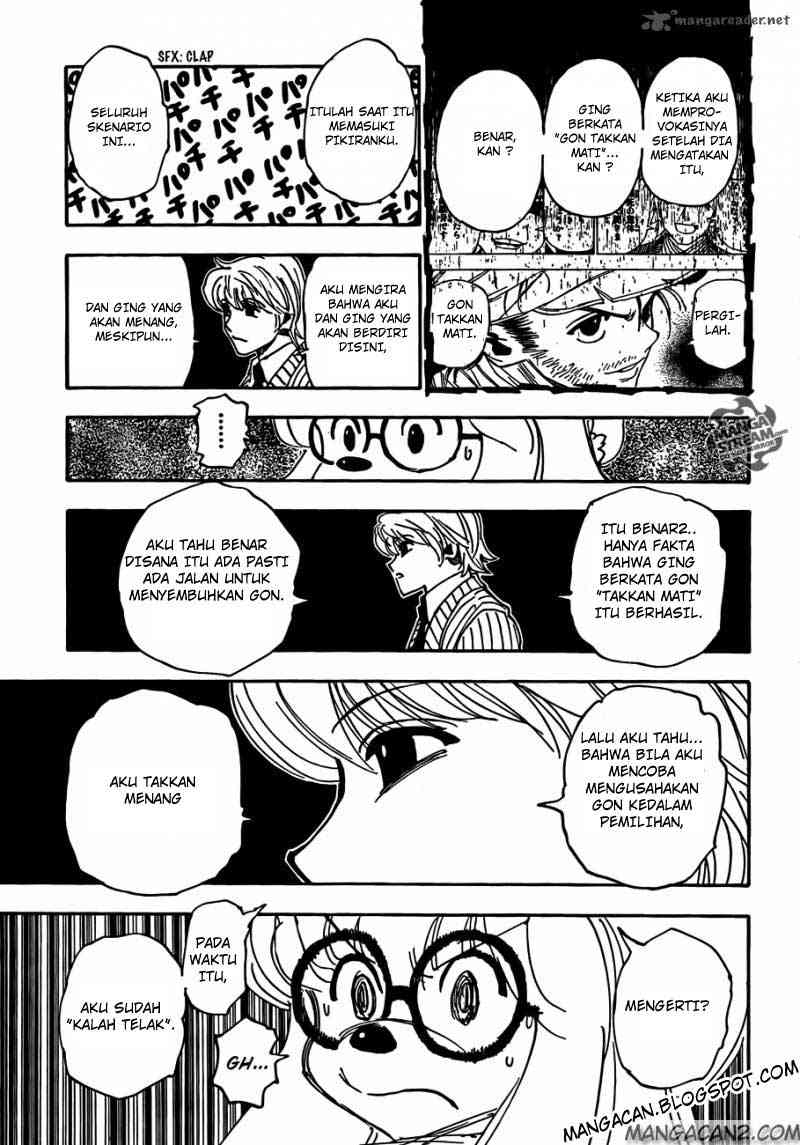 Hunter x Hunter Chapter 334 - halaman 16
