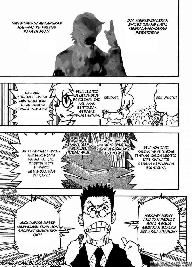 Hunter x Hunter Chapter 334 - halaman 9