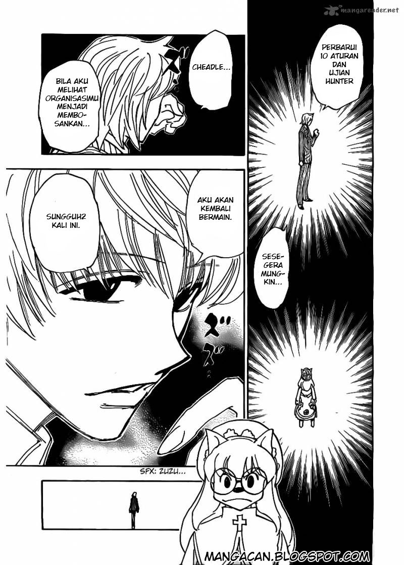 Hunter x Hunter Chapter 335 - halaman 17