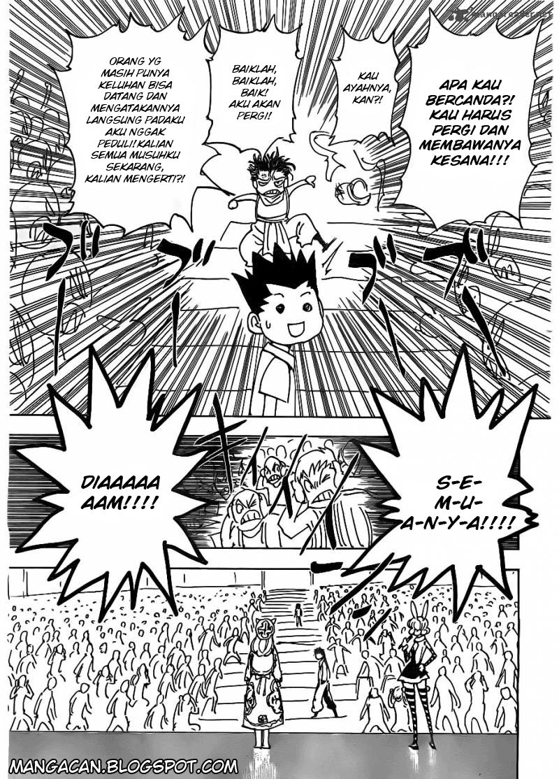 Hunter x Hunter Chapter 335 - halaman 7