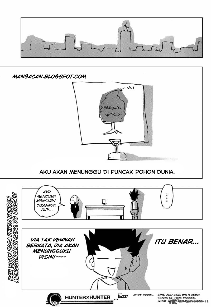 Hunter x Hunter Chapter 337 - halaman 20