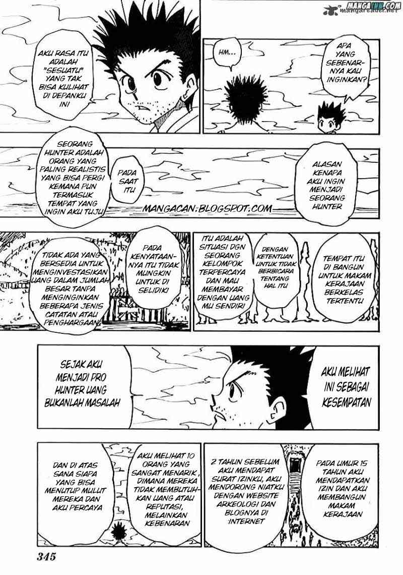 Hunter x Hunter Chapter 338 - halaman 13