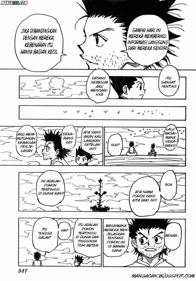 Hunter x Hunter Chapter 338 - halaman 15