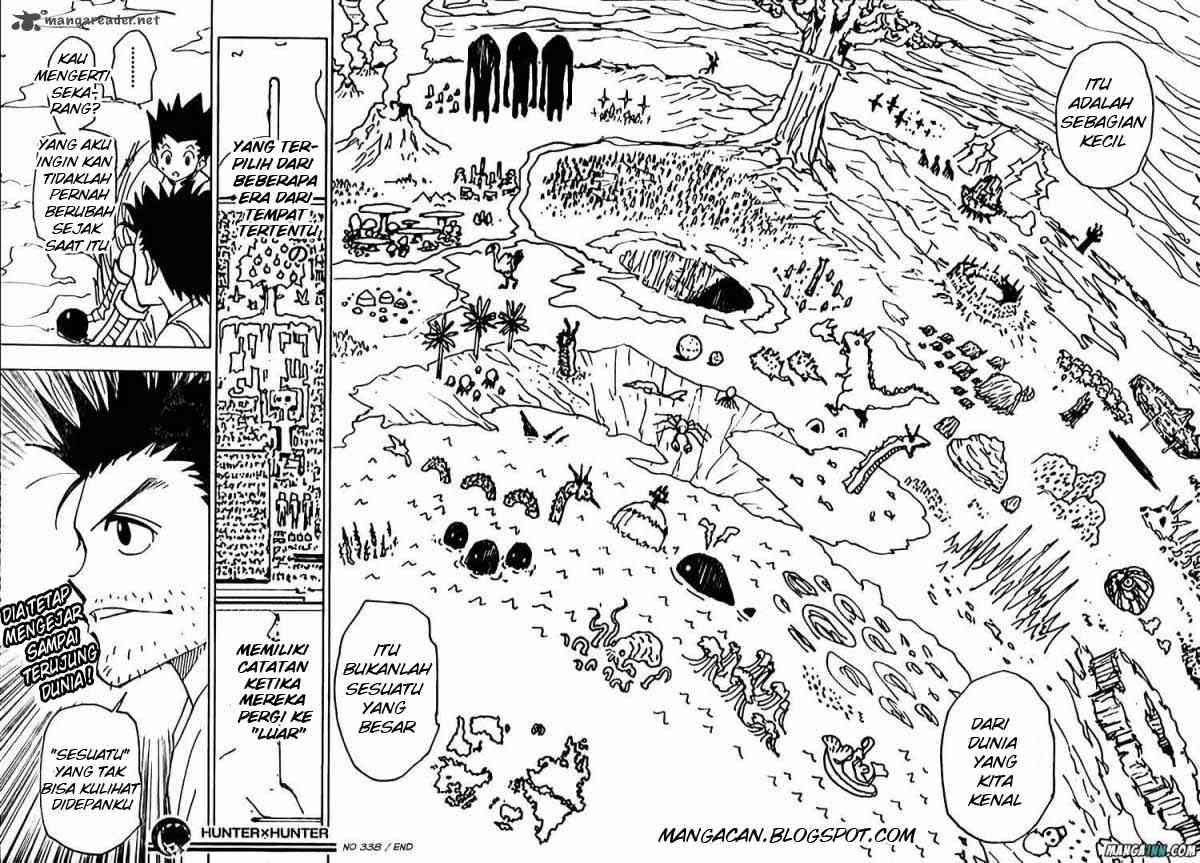 Hunter x Hunter Chapter 338 - halaman 18