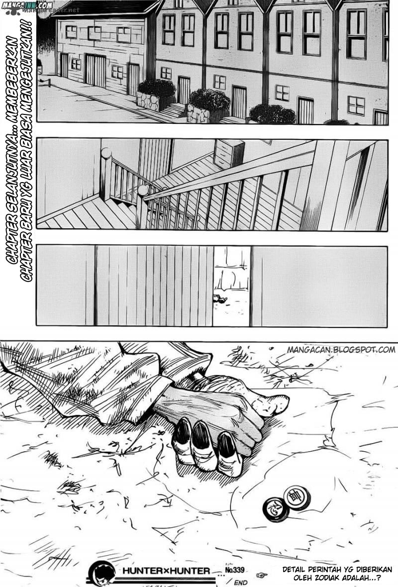 Hunter x Hunter Chapter 339 - halaman 17
