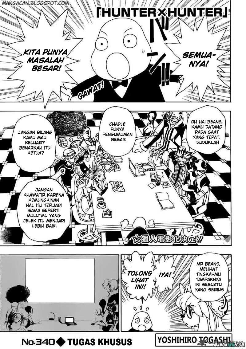 Hunter x Hunter Chapter 340 - halaman 1