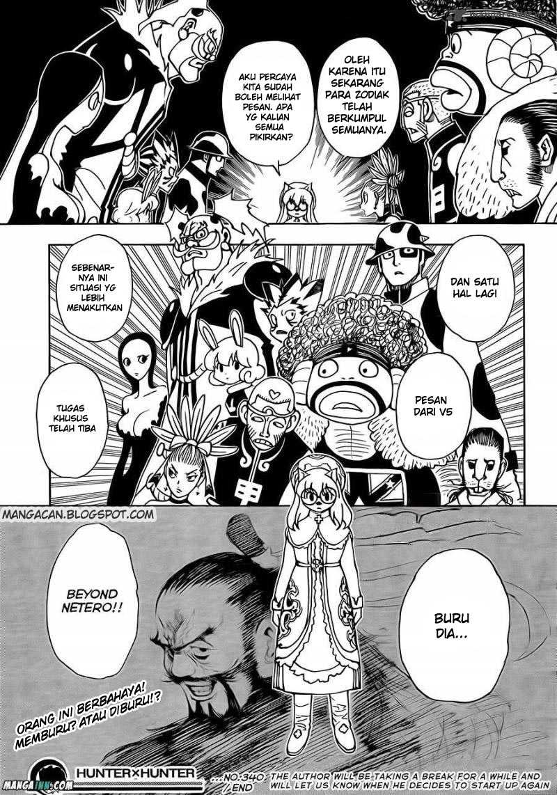 Hunter x Hunter Chapter 340 - halaman 18