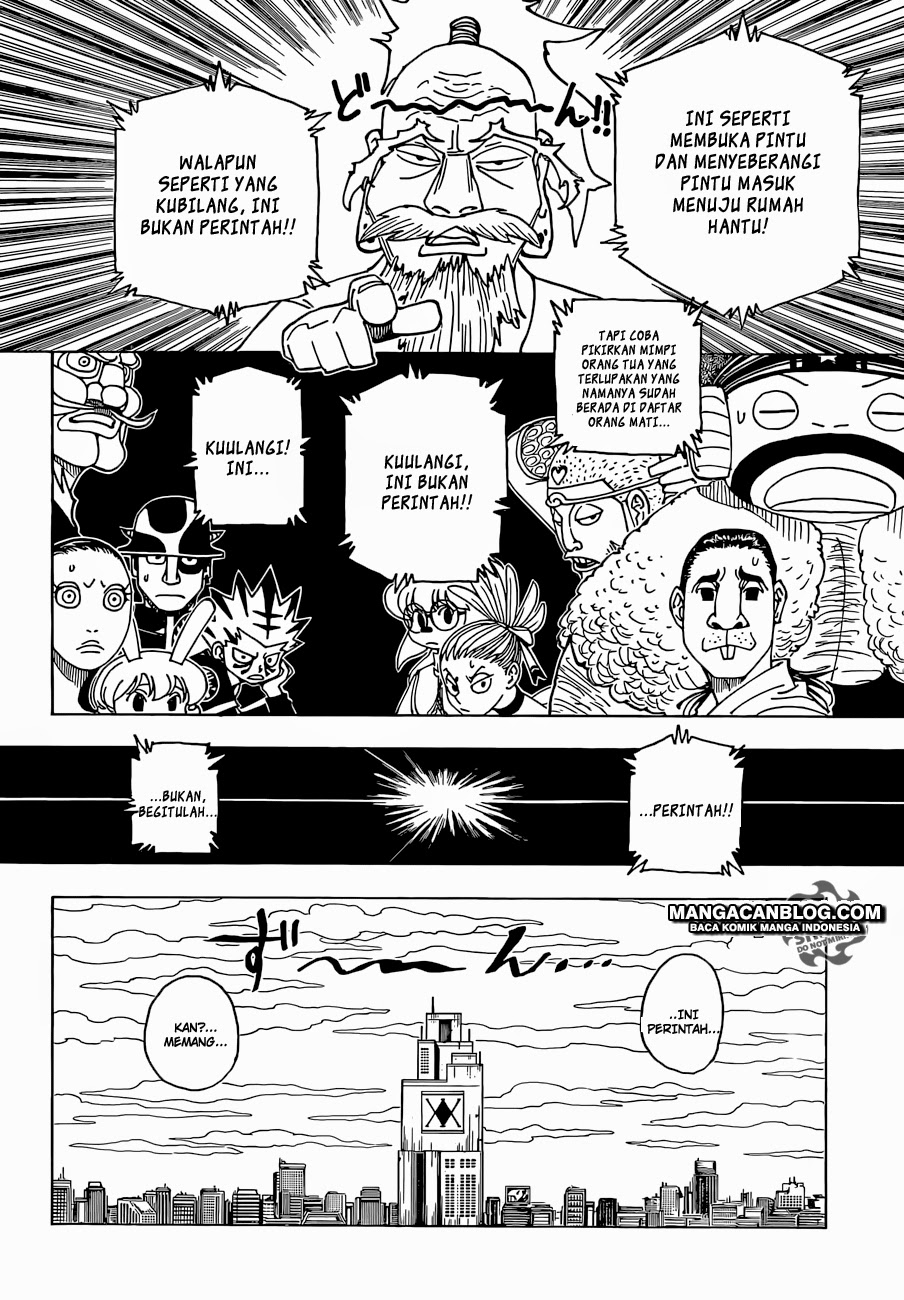 Hunter x Hunter Chapter 341 - halaman 16