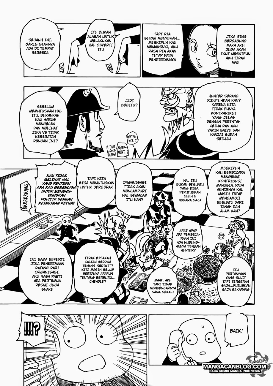 Hunter x Hunter Chapter 341 - halaman 19