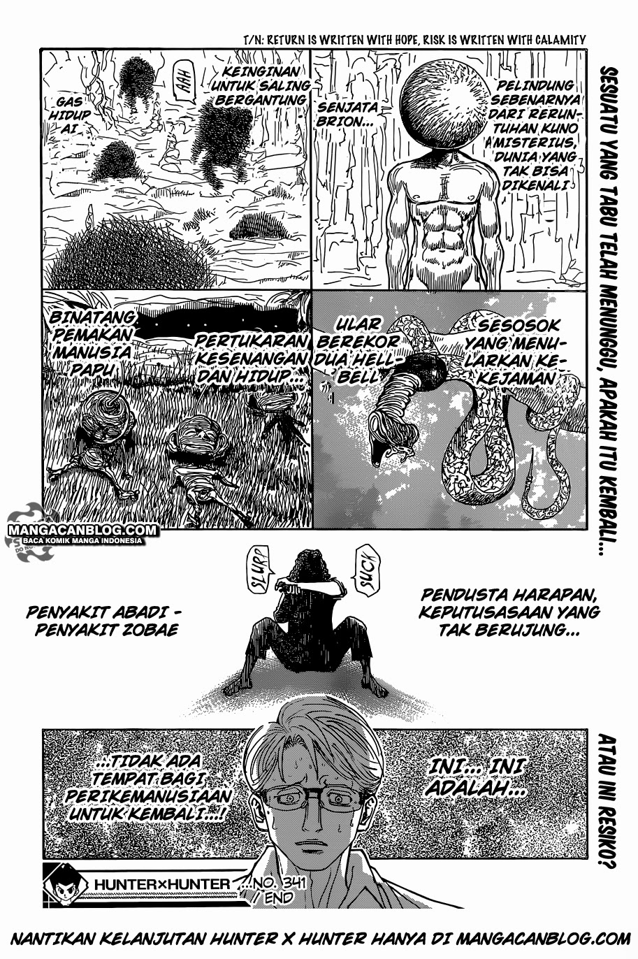 Hunter x Hunter Chapter 341 - halaman 23