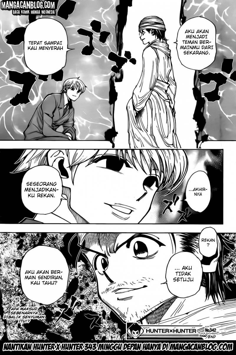 Hunter x Hunter Chapter 342 - halaman 18