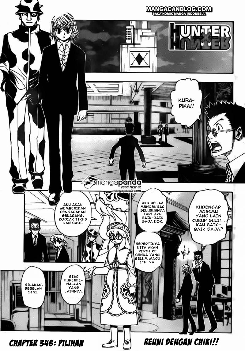 Hunter x Hunter Chapter 346 - halaman 1