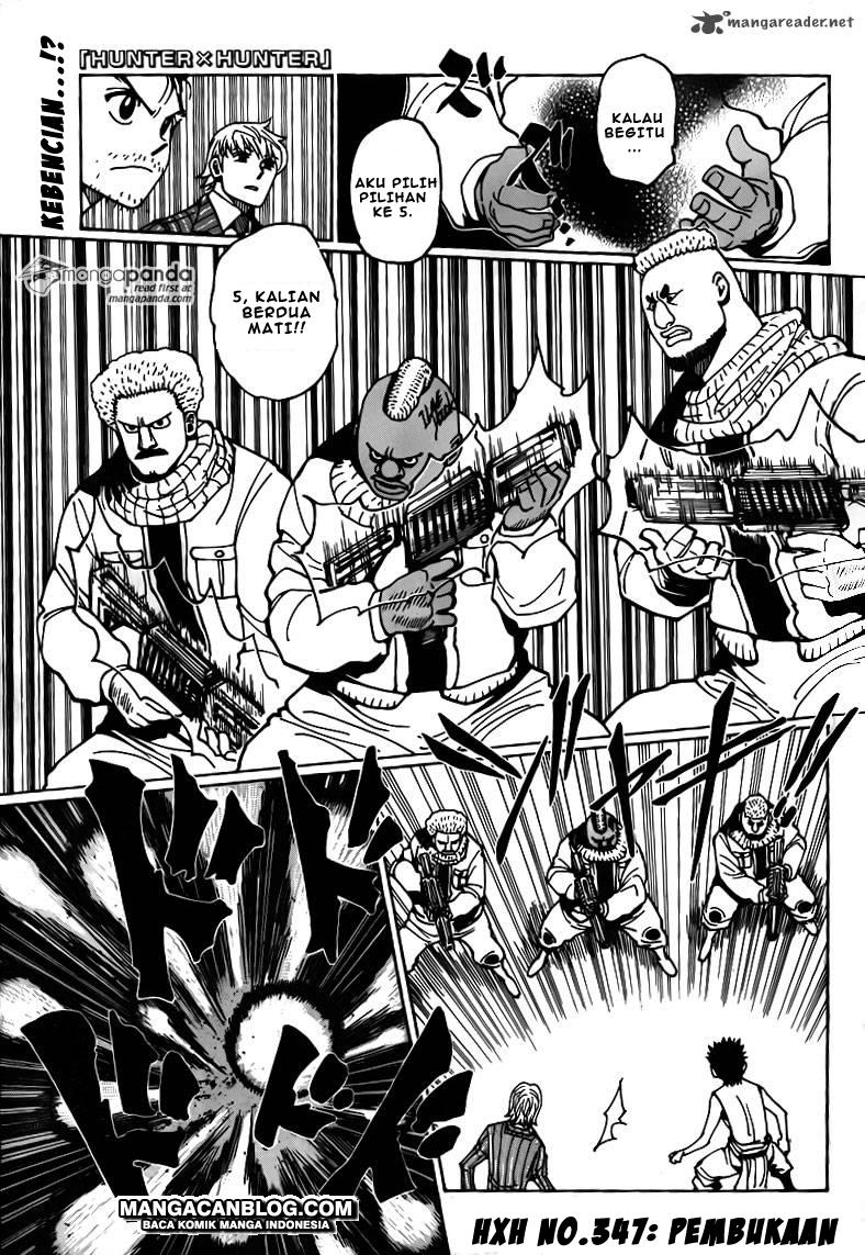 Hunter x Hunter Chapter 347 - halaman 1