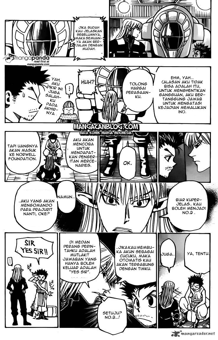 Hunter x Hunter Chapter 347 - halaman 18