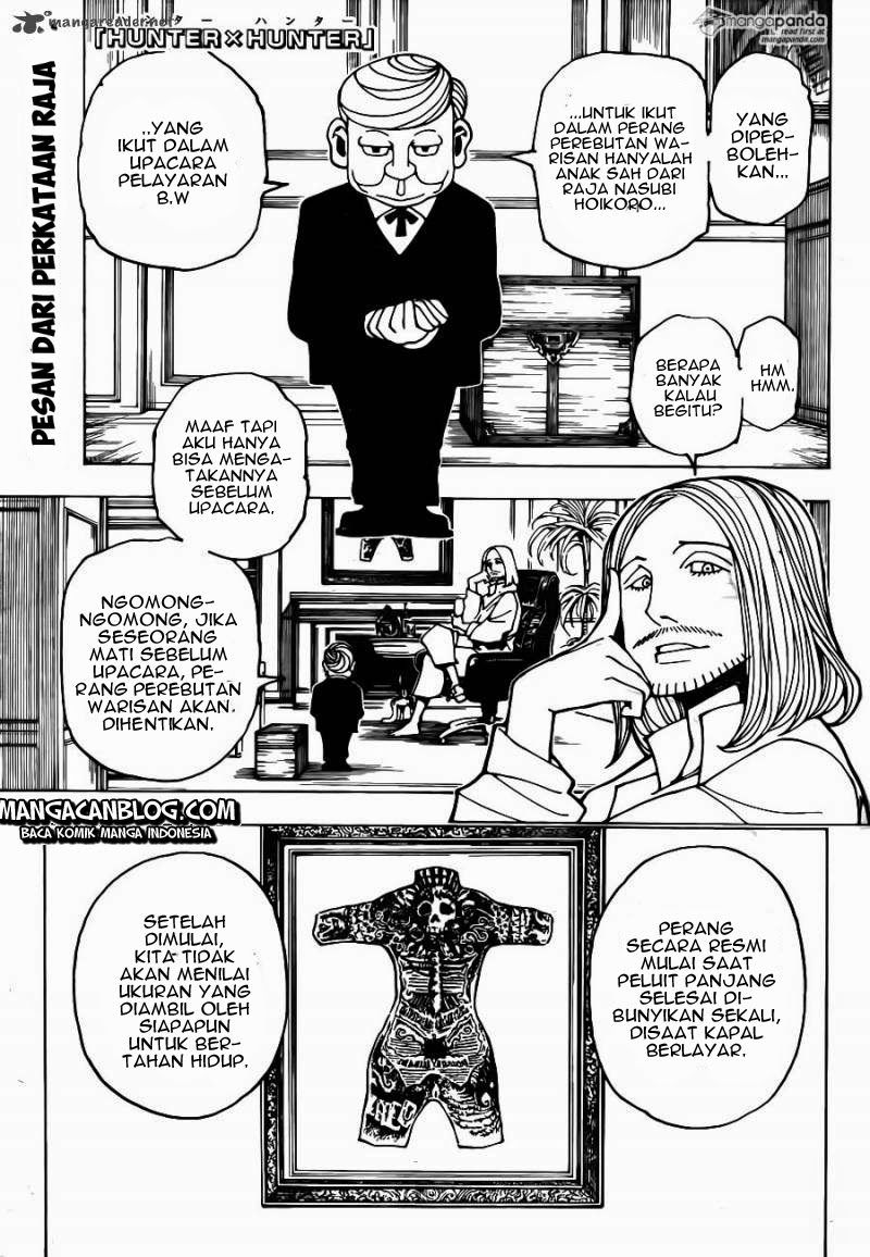 Hunter x Hunter Chapter 349 - halaman 1