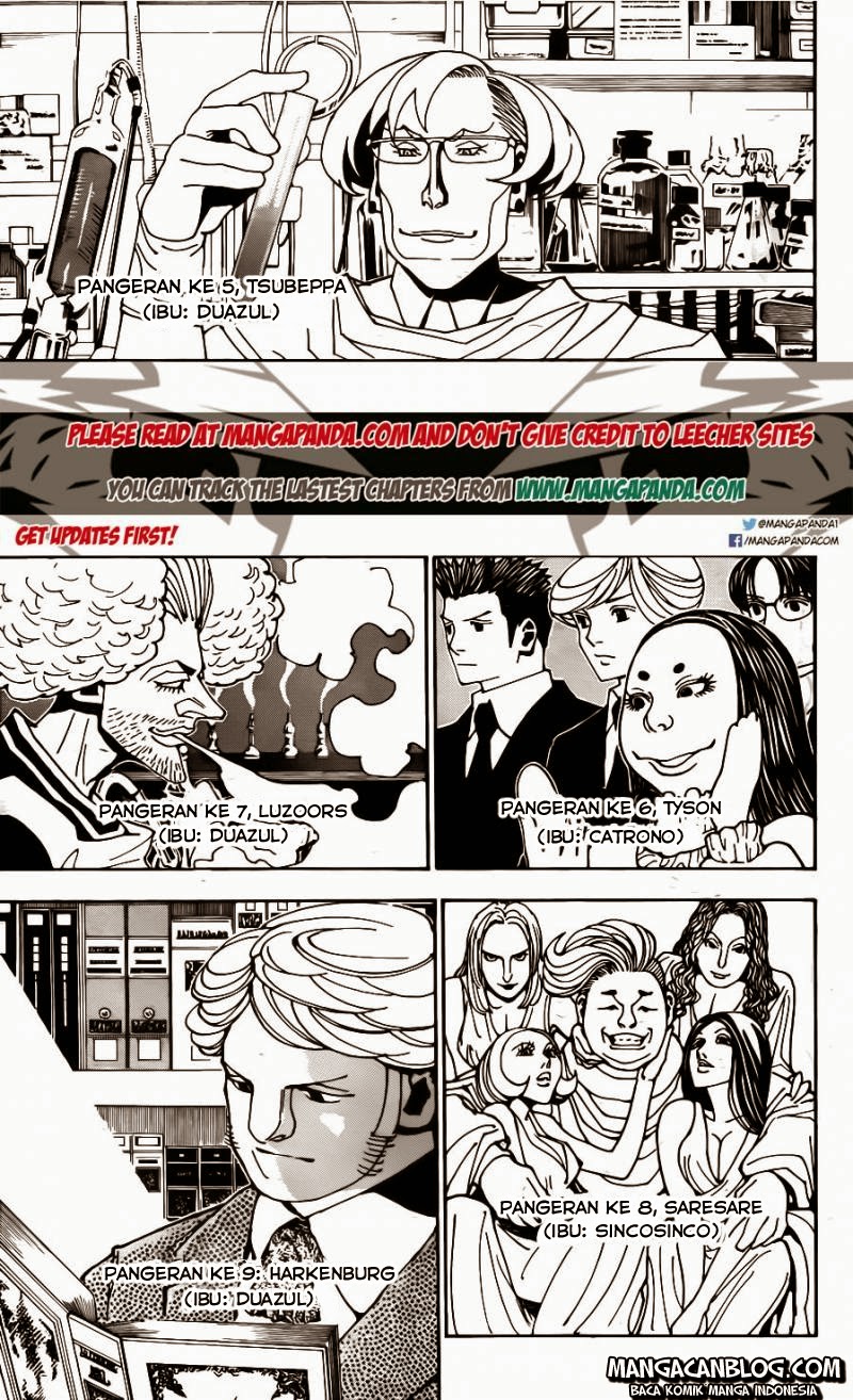 Hunter x Hunter Chapter 349 - halaman 4