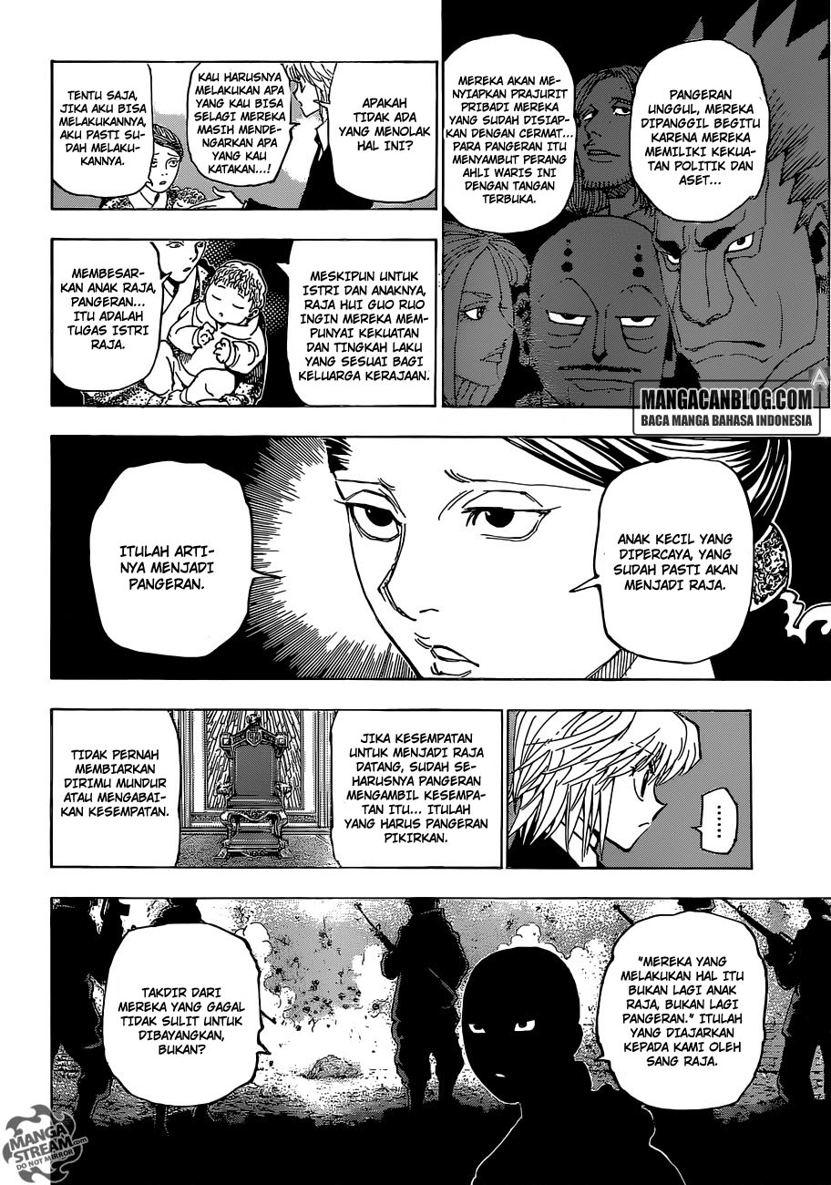 Hunter x Hunter Chapter 350 - halaman 17