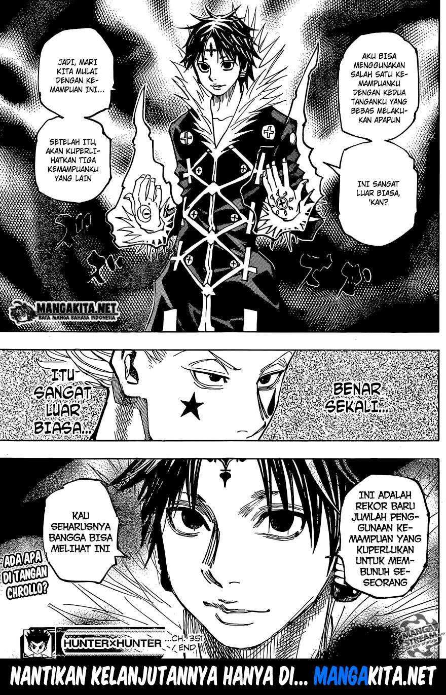 Hunter x Hunter Chapter 351 - halaman 21