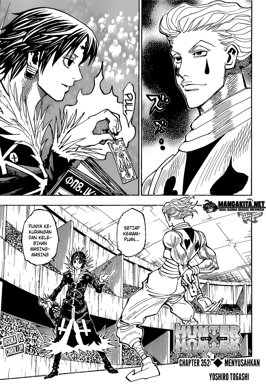 Hunter x Hunter Chapter 352 - halaman 3