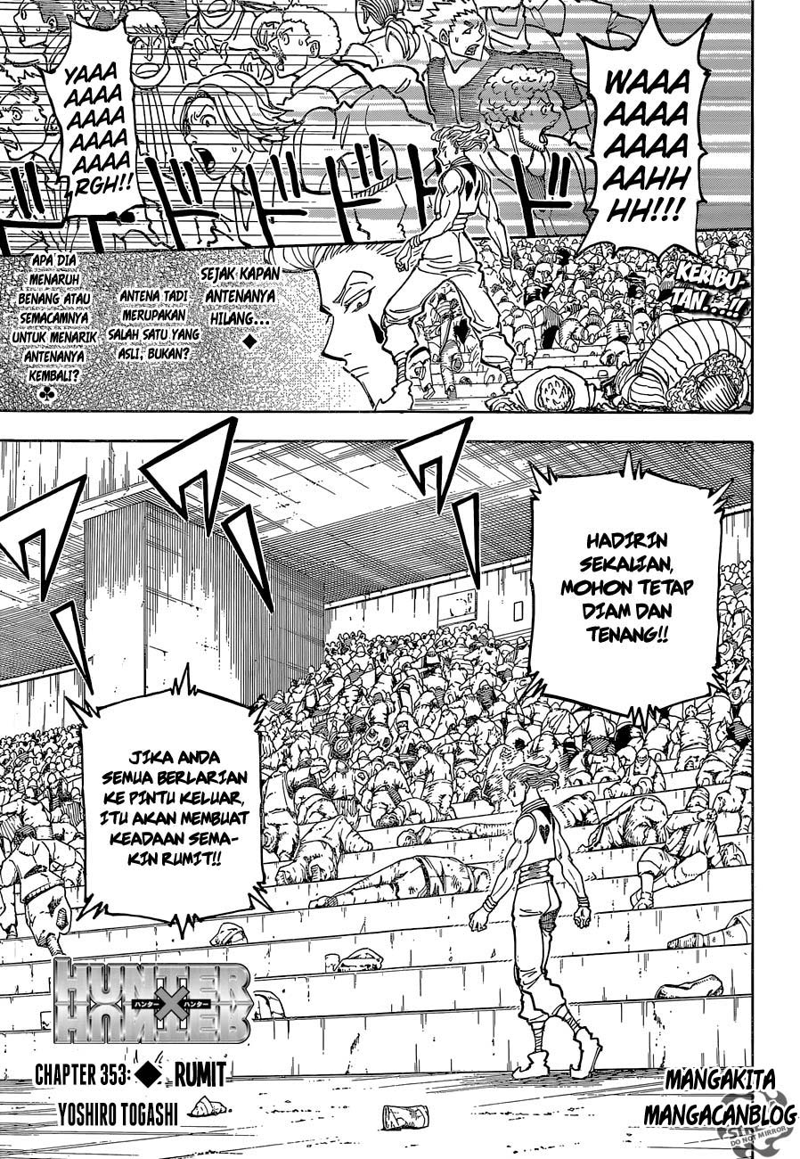 Hunter x Hunter Chapter 353 - halaman 3