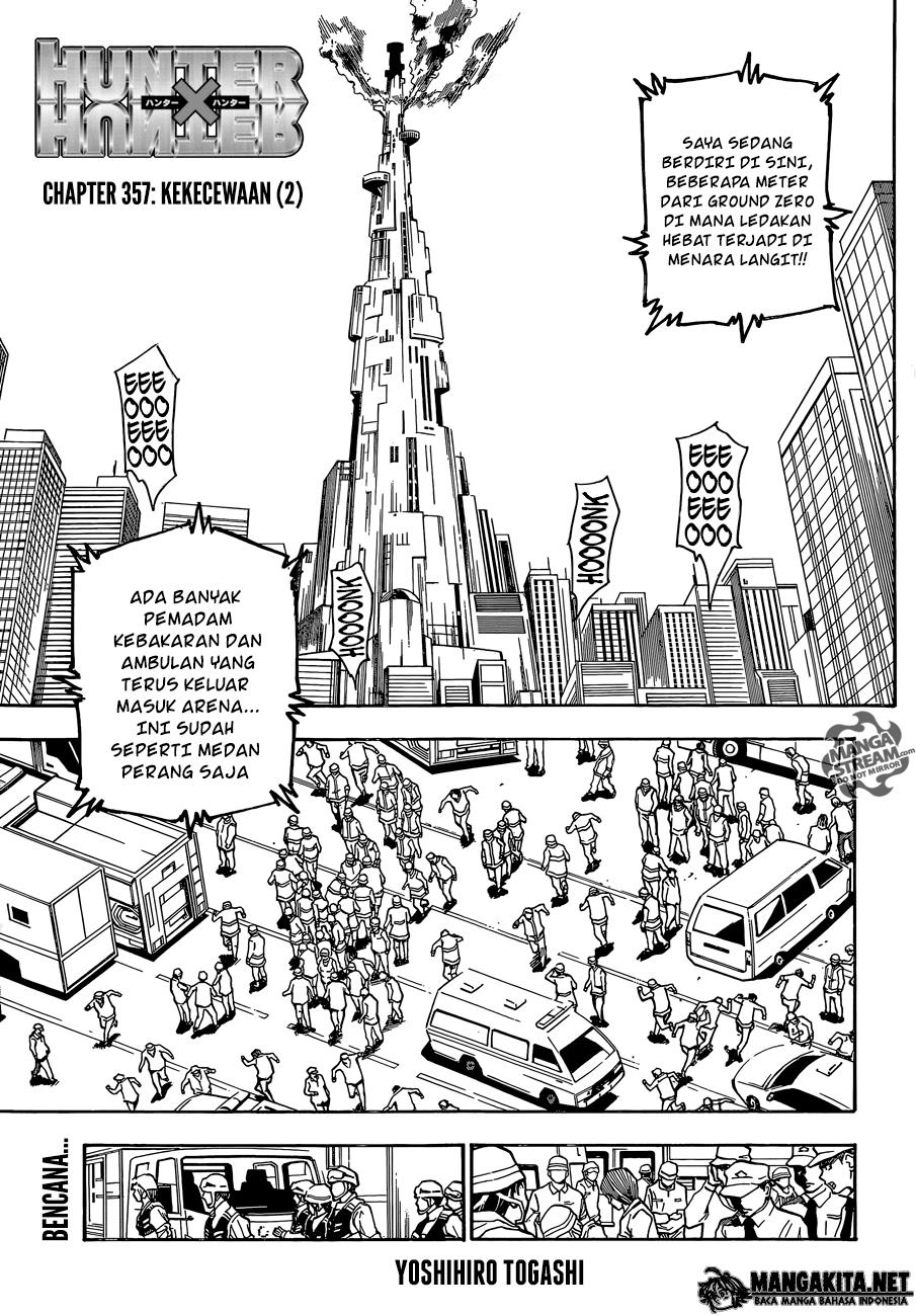 Hunter x Hunter Chapter 357 - halaman 2