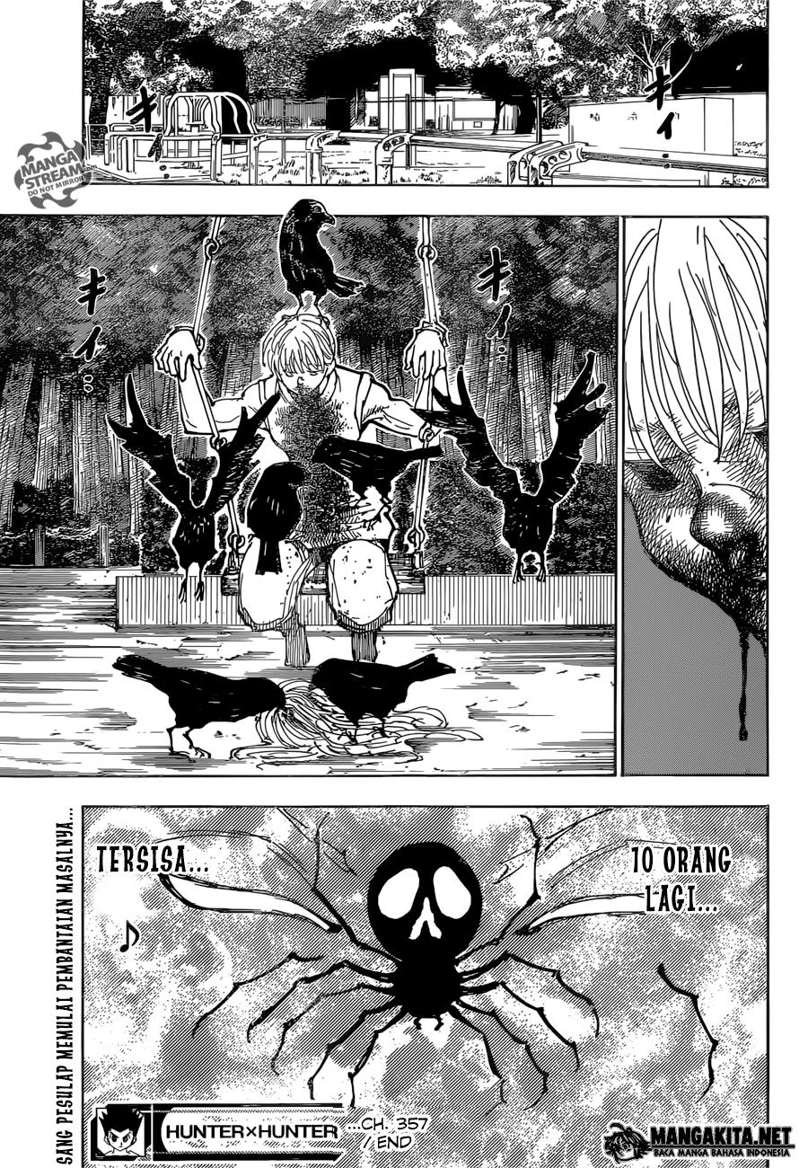 Hunter x Hunter Chapter 357 - halaman 20