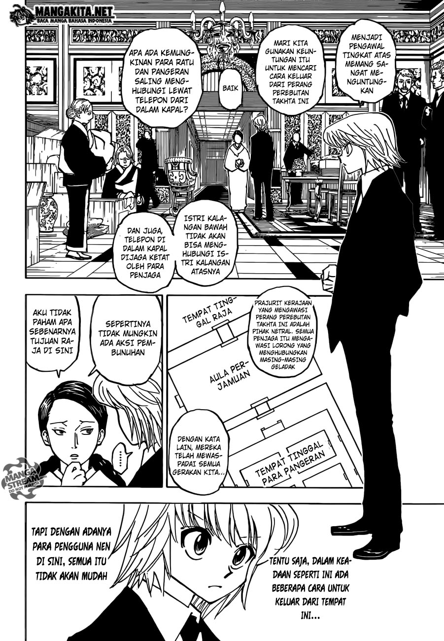 Hunter x Hunter Chapter 358 - halaman 12