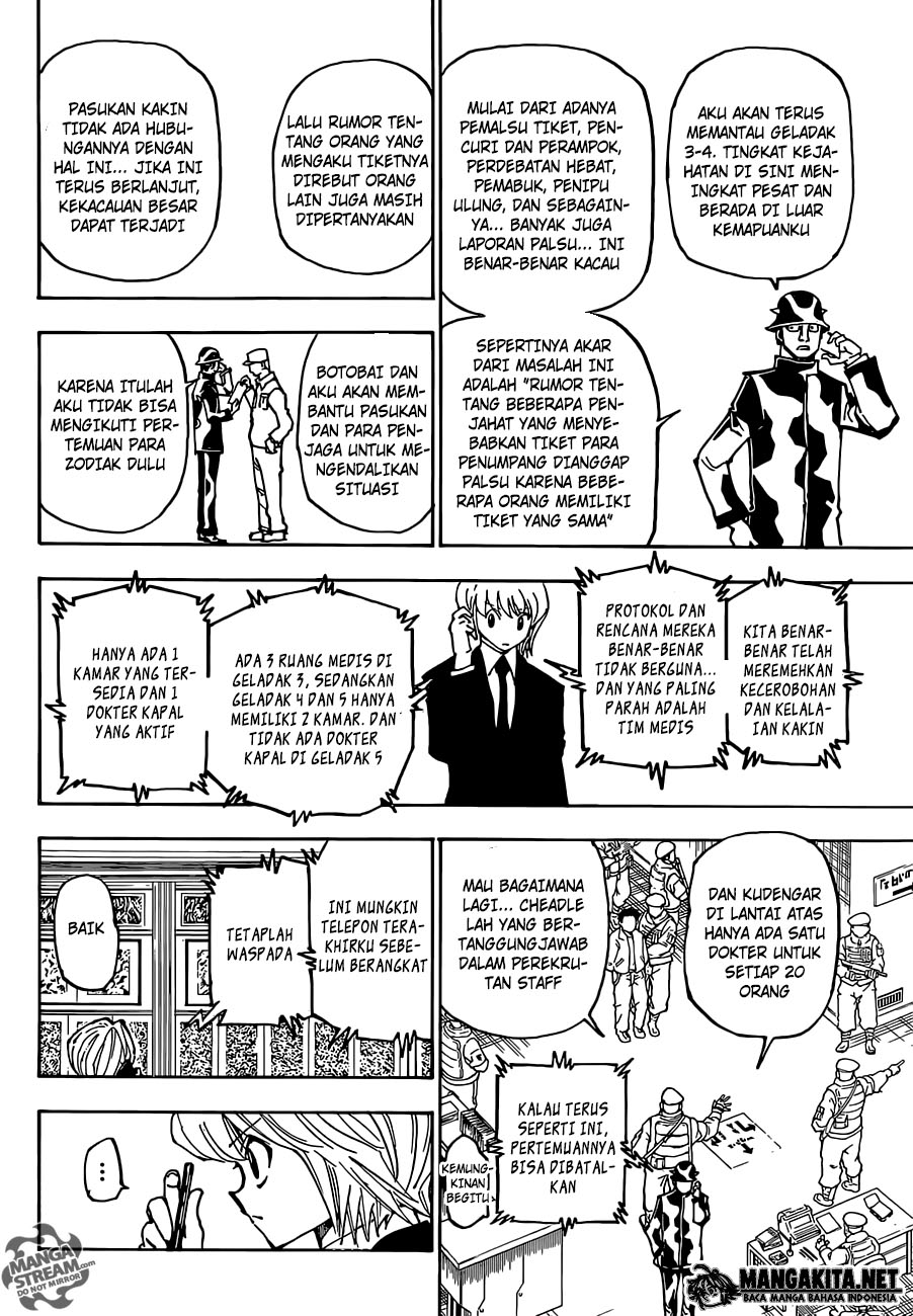Hunter x Hunter Chapter 358 - halaman 14
