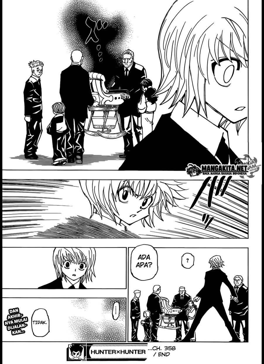 Hunter x Hunter Chapter 358 - halaman 17