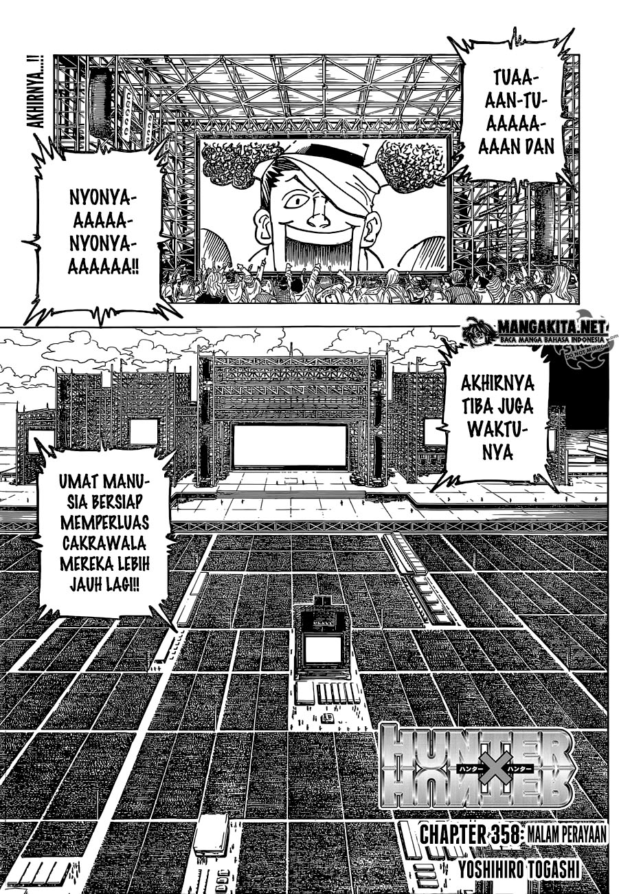 Hunter x Hunter Chapter 358 - halaman 2