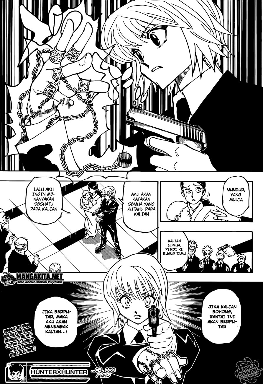 Hunter x Hunter Chapter 359 - halaman 19