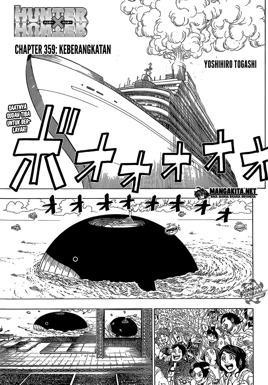 Hunter x Hunter Chapter 359 - halaman 2