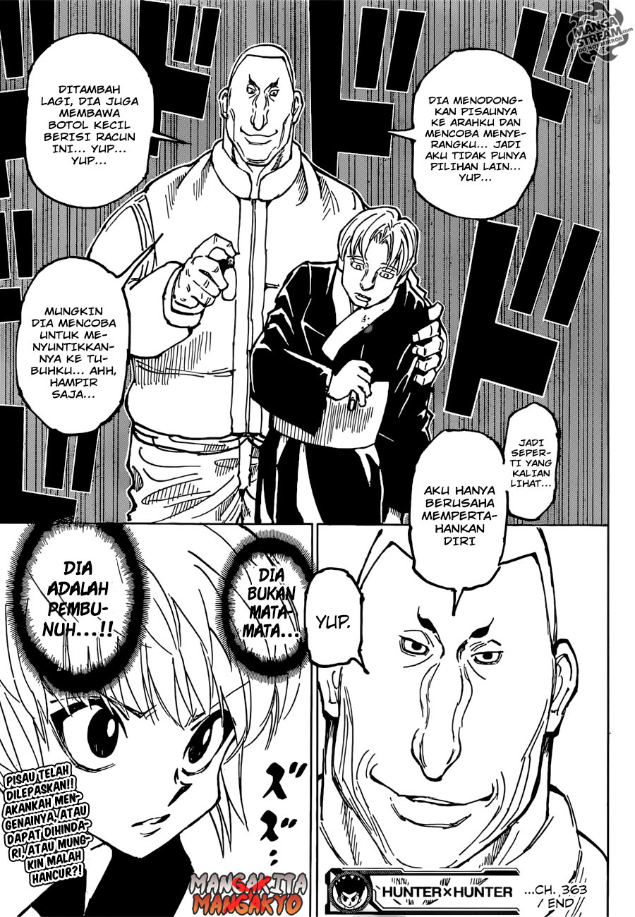 Hunter x Hunter Chapter 363 - halaman 19