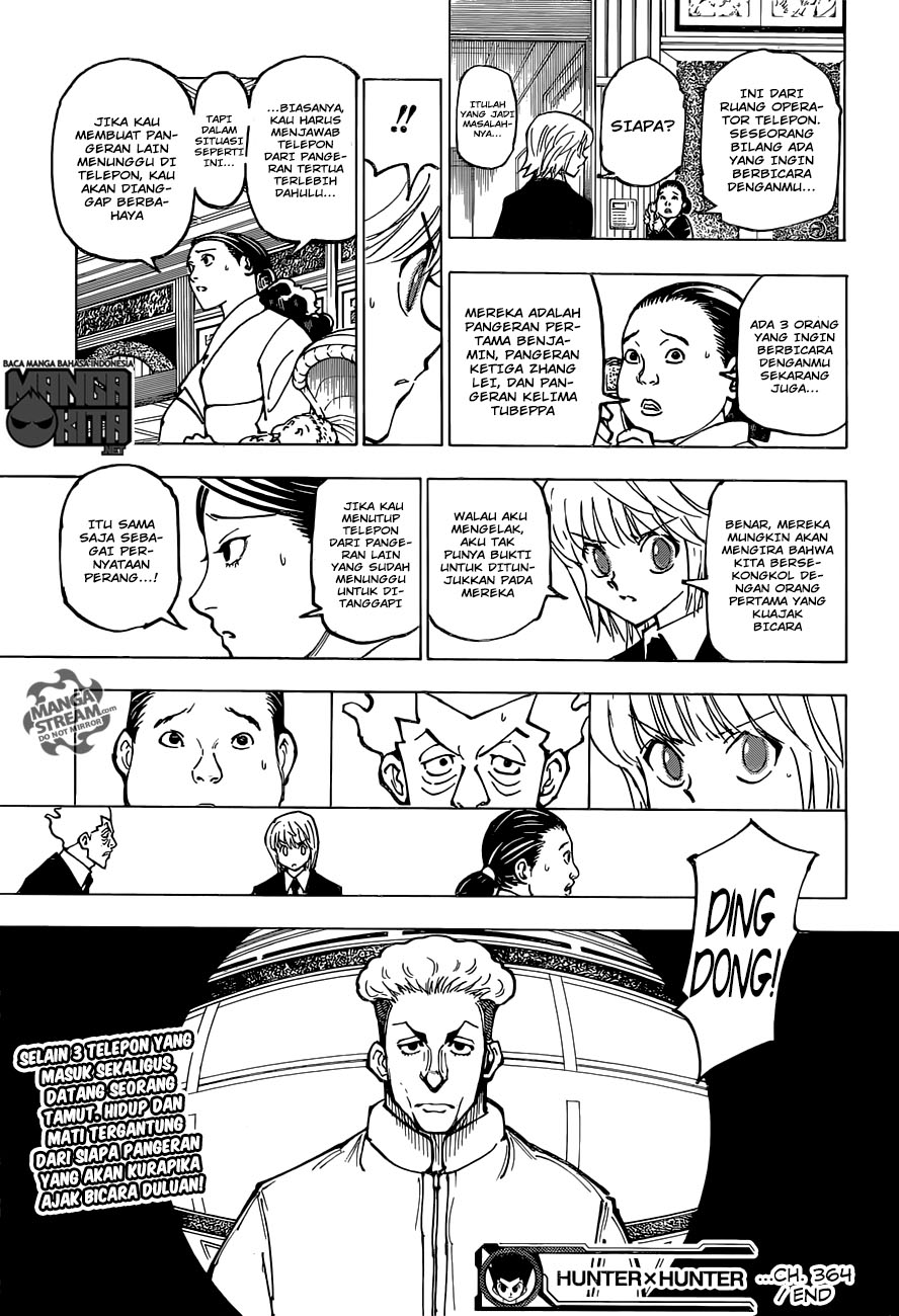 Hunter x Hunter Chapter 364 - halaman 20