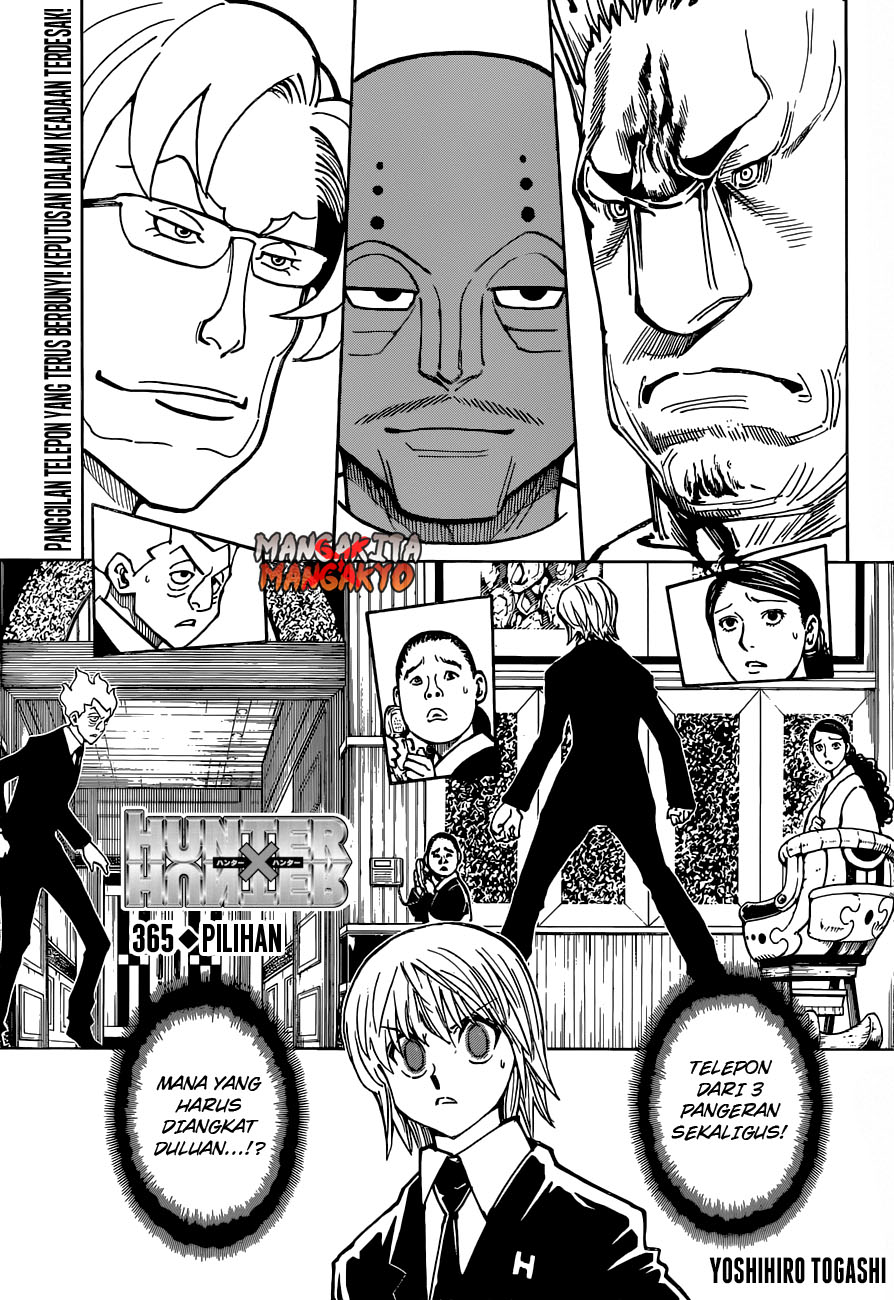 Hunter x Hunter Chapter 365 - halaman 2